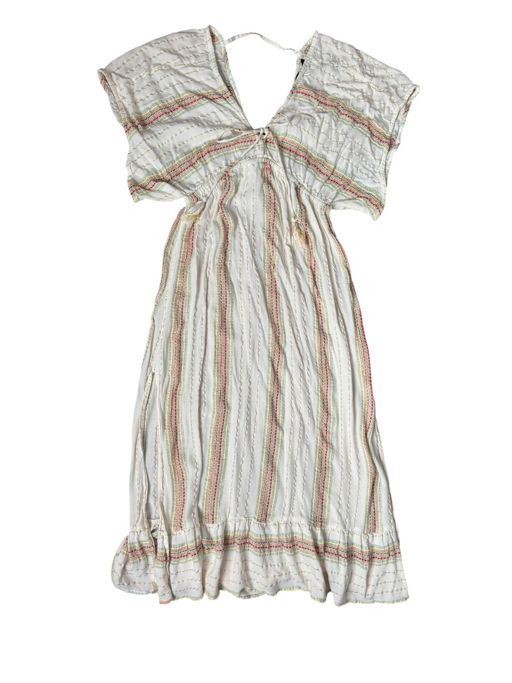 America & Beyond Aurora Rose Maxi Boho Dress - Picture 5 of 9